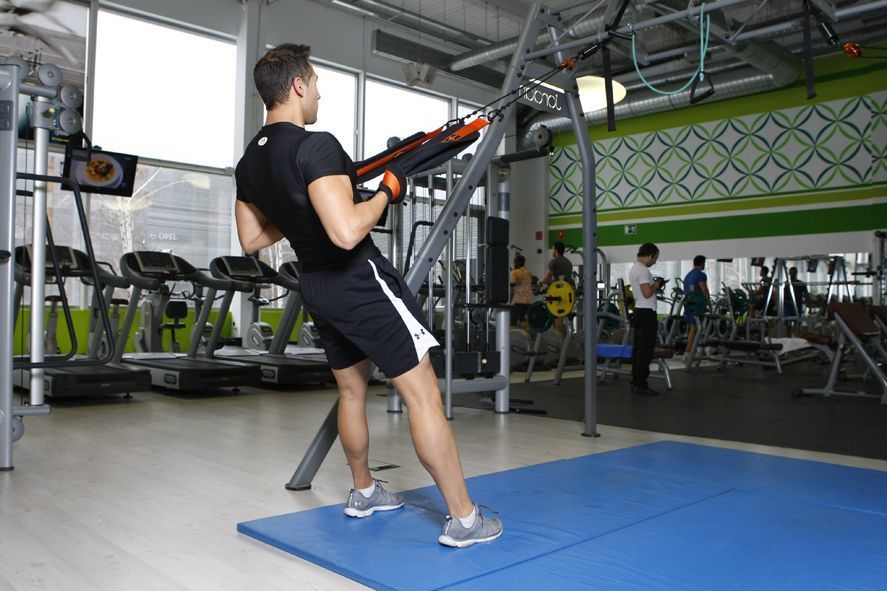 remo invertido TRX