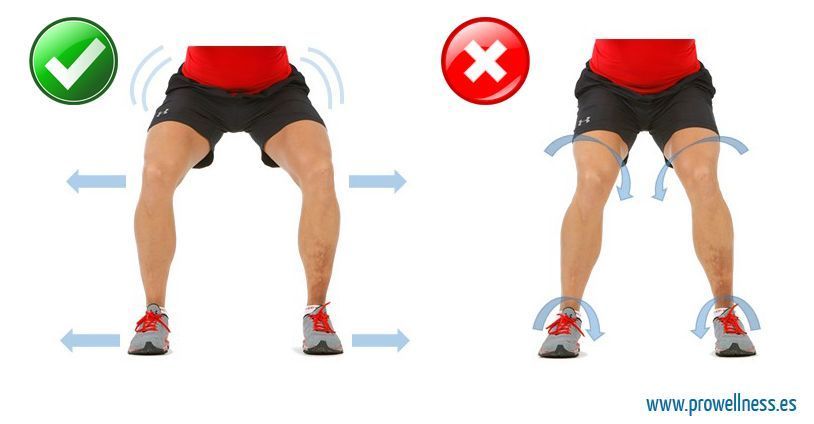squat rodillas
