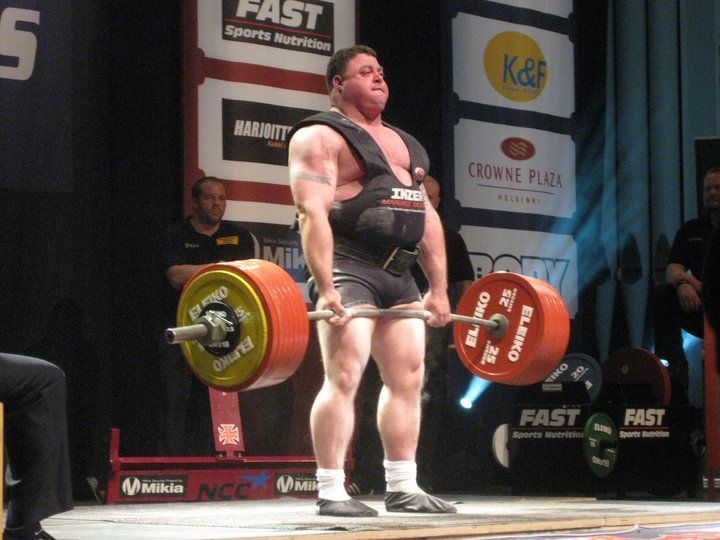 powerlifter obeso