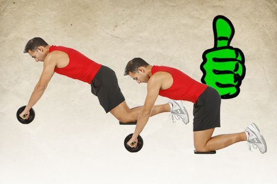 Ab-wheel core