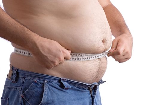 Abdominales tripa obeso
