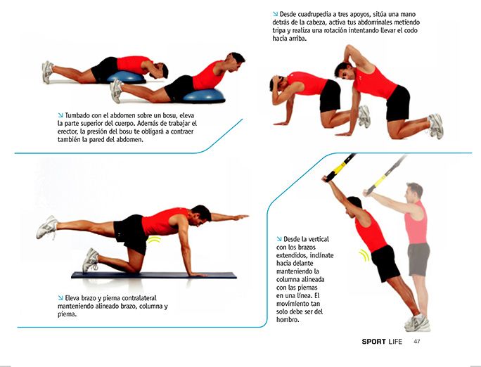 Abdominales transferir natacion