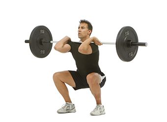 front squat barra
