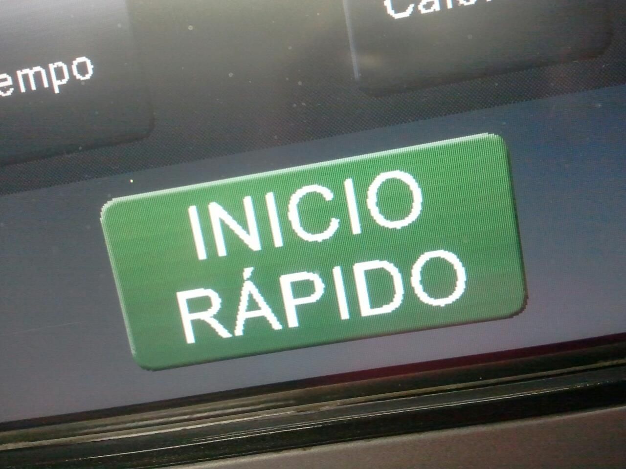 Inicio rápido y… por sensaciones